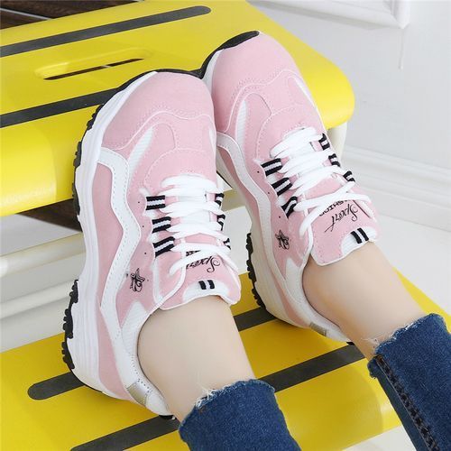 Women Platform Sneakers Casual Office Women Shoes Single Student Sneakers Ladies