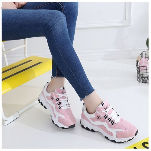 Women Platform Sneakers Casual Office Women Shoes Single Student Sneakers Ladies