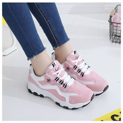 Women Platform Sneakers Casual Office Women Shoes Single Student Sneakers Ladies