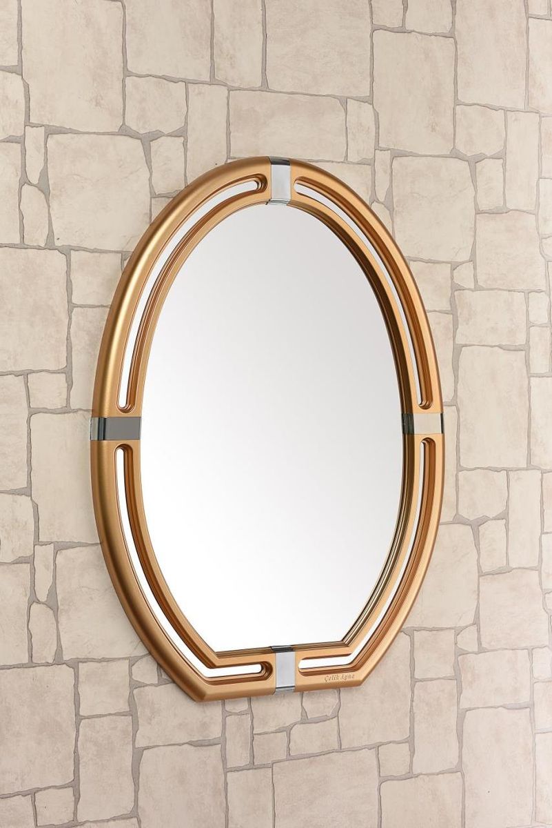 Decorative Round Ash Mirror
