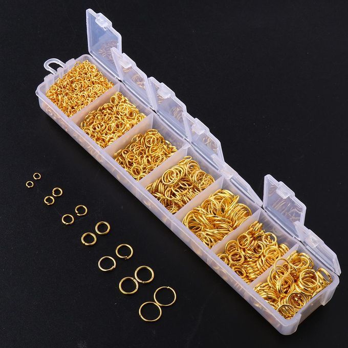 3000x Open Jump Rings Split Rings For Jewlery Making DIY Repair