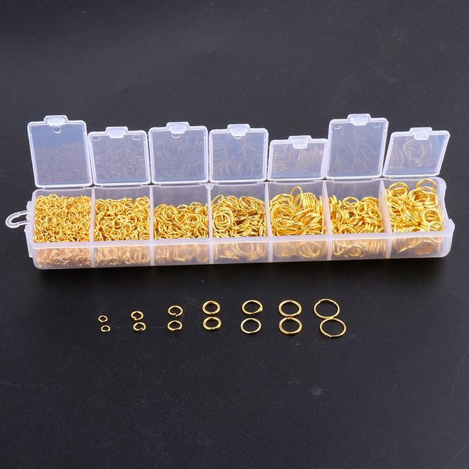 3000x Open Jump Rings Split Rings For Jewlery Making DIY Repair