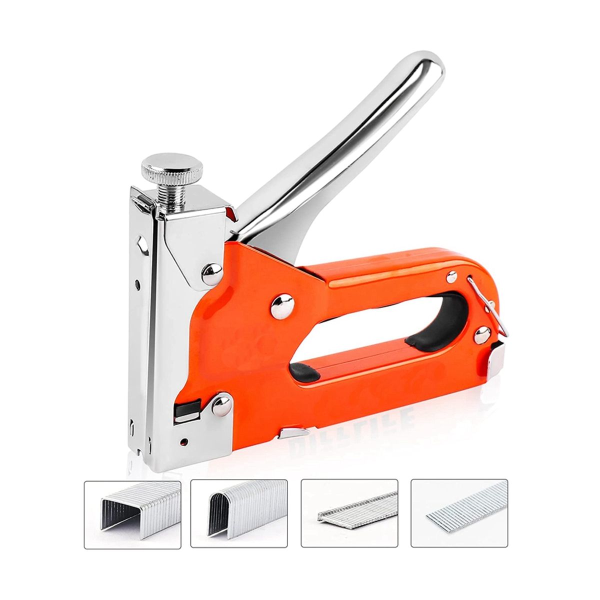 3-In-1 Stapler, with 600 Nails for Wood, Handicrafts, Carpentry, Decorative DIY