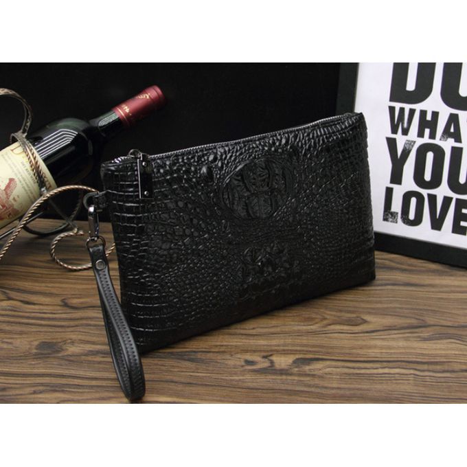Classic Men Crocodile Body Wallet/Wrist Bag