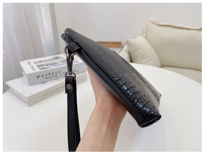 Classy Men Crocodile Body Men Envelope Bag/Big Men Wallet/Wrist Bag