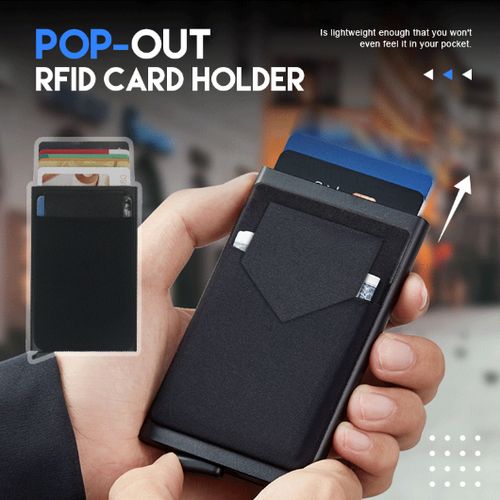 Anti-theft Credit Ultra Slim Atm Card Holder