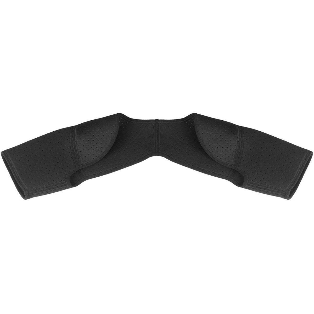 SX641 Black Sports Double Shoulder Brace Support Strap Wrap