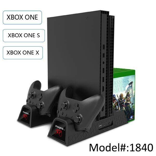 Multi-functional Cooling Stand Fan Vertical Charging CD Storage For XBOX ONE