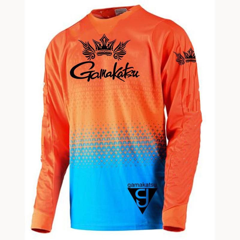 Fishing Clothing Long Sleeve Xs-5xl Summer Autumn Winter Quick-Drying Breathable Anti-UV Sun Protection T Shirt Clothes