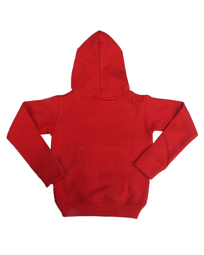 I'm Blessed Printed Children Hoodie- Red