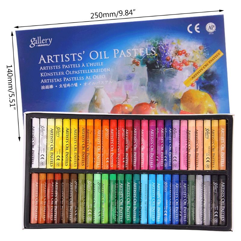 48 Color Oil Pastel For Artist Student Graffiti Soft Pastel