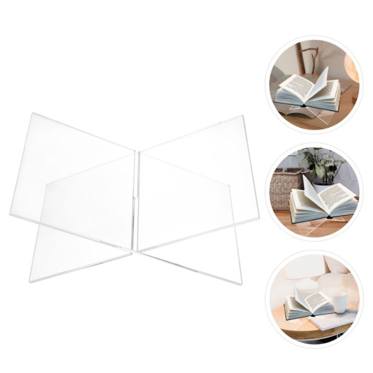 X-shaped Acrylic Bookshelf  X-shaped Bookshelf