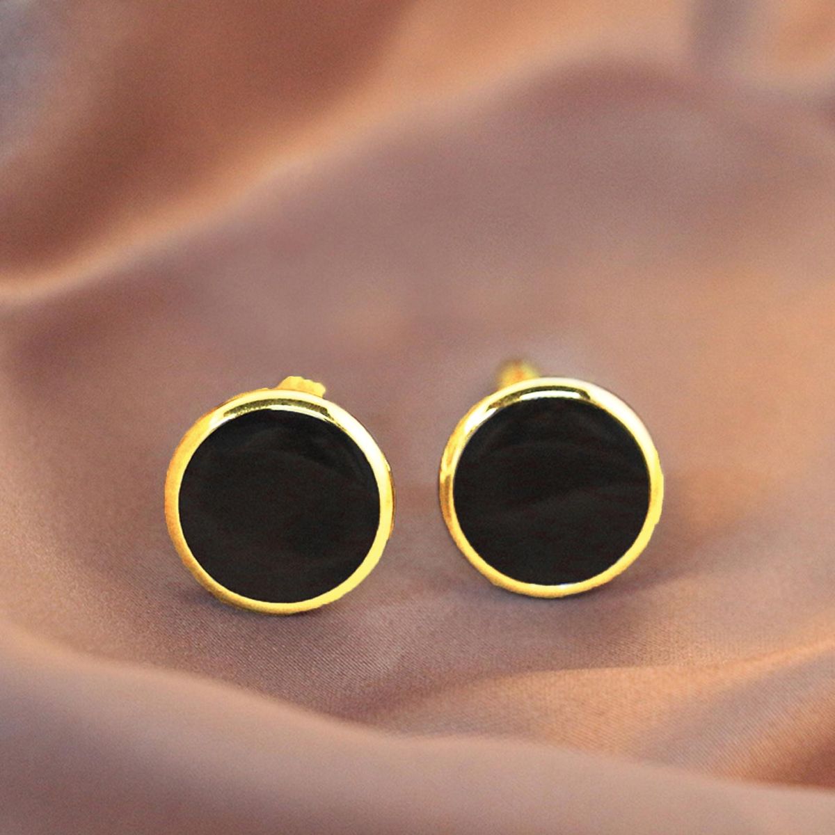 Premium Mens Cufflinks Studs Set Elegant Accessories for Formal Golden