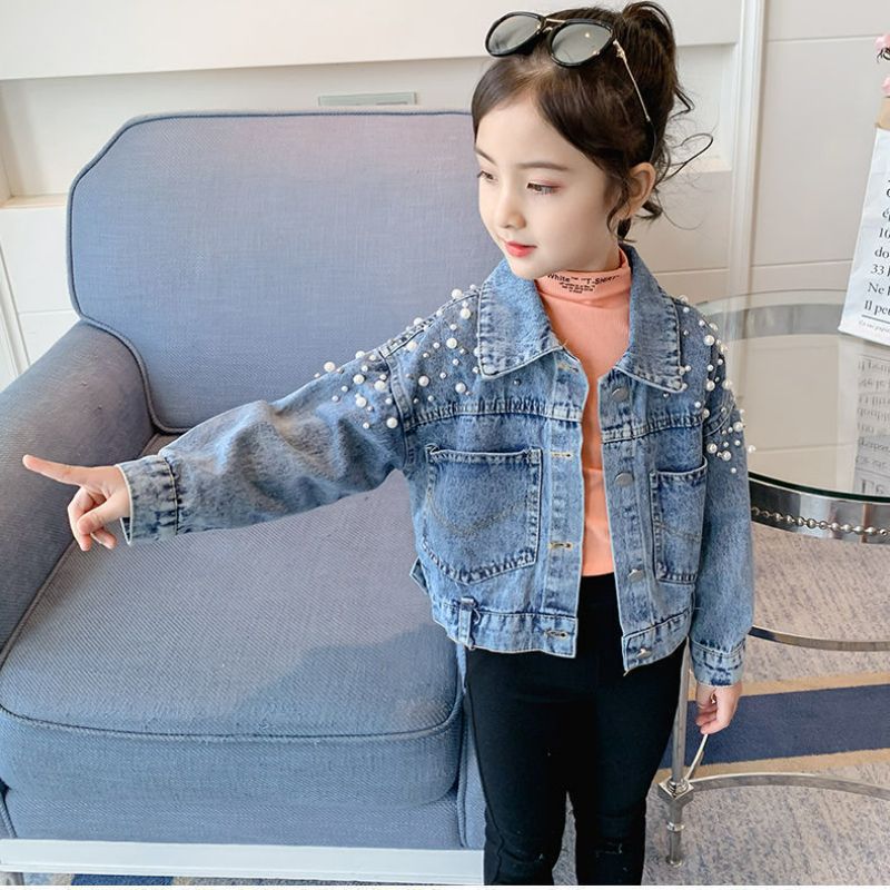 Children's Jean jacket spring and autumn clothes