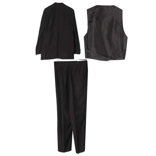 T.M. LEWIS BOYS FORMAL SUIT (3 PIECE  SET) - BLACK