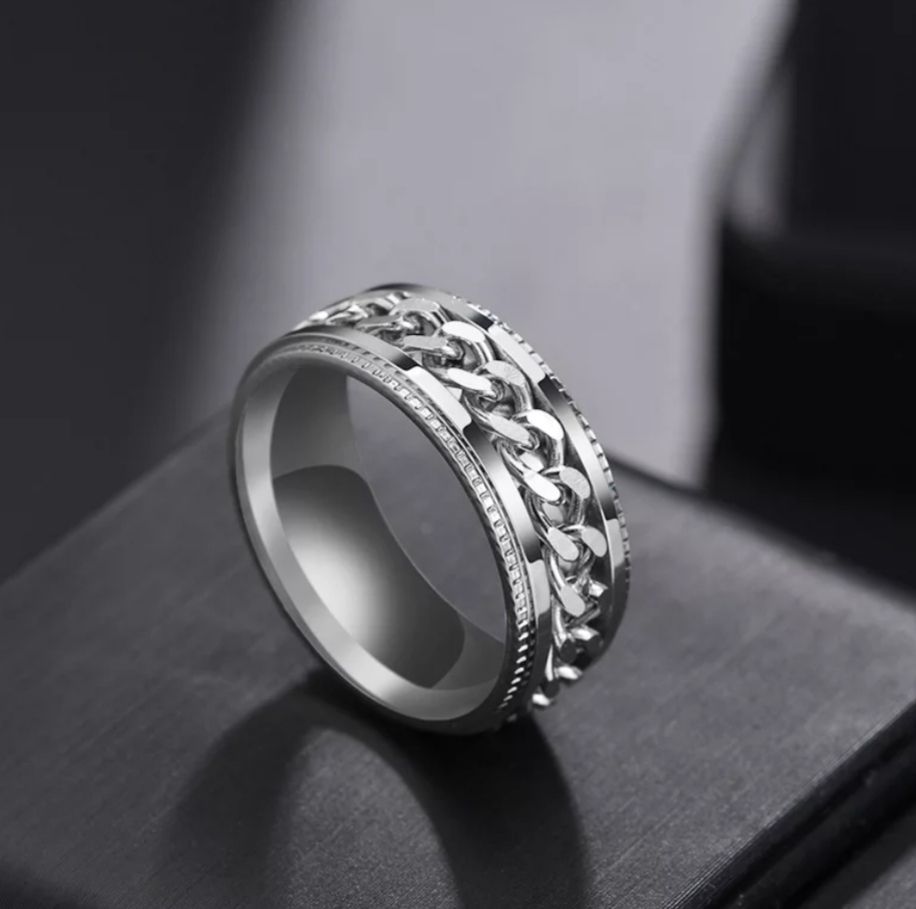 Men's Ring  Stainless Steel Jewelry Vintage  Ring