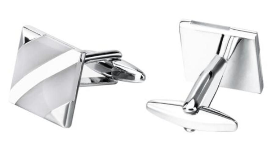 Luxury White Opal Cufflinks For Mens Shirt Cuffs High Quality Cuff Links Wedding Gift Jewelry