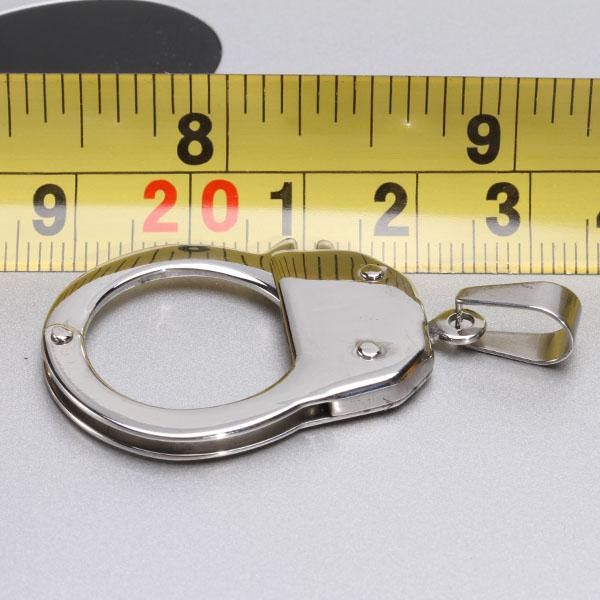 3X Men & Women's  Stainless Steel Handcuff DIY Necklace