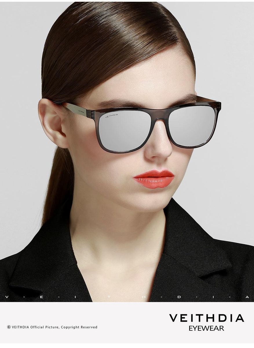 Men's Sunglasses Stainless Steel Square Couple Sunglasses Black