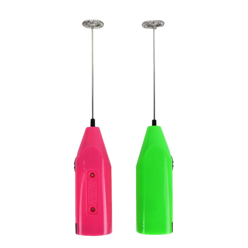 2 Pcs Hand Whisk Mixer Coffee Egg Beater Stainless