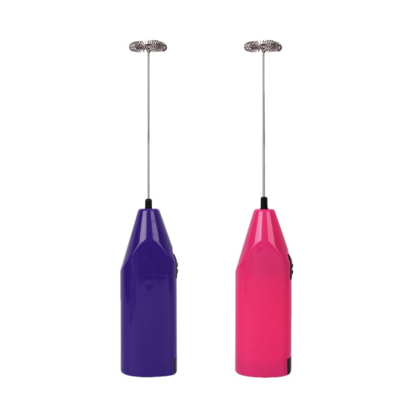 2 Pcs Hand Whisk Mixer Coffee Egg Beater Stainless