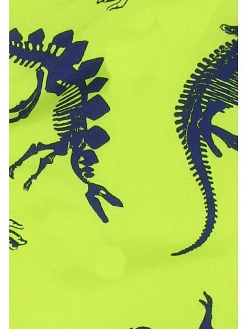 Dinosaur  Print Swim Shorts