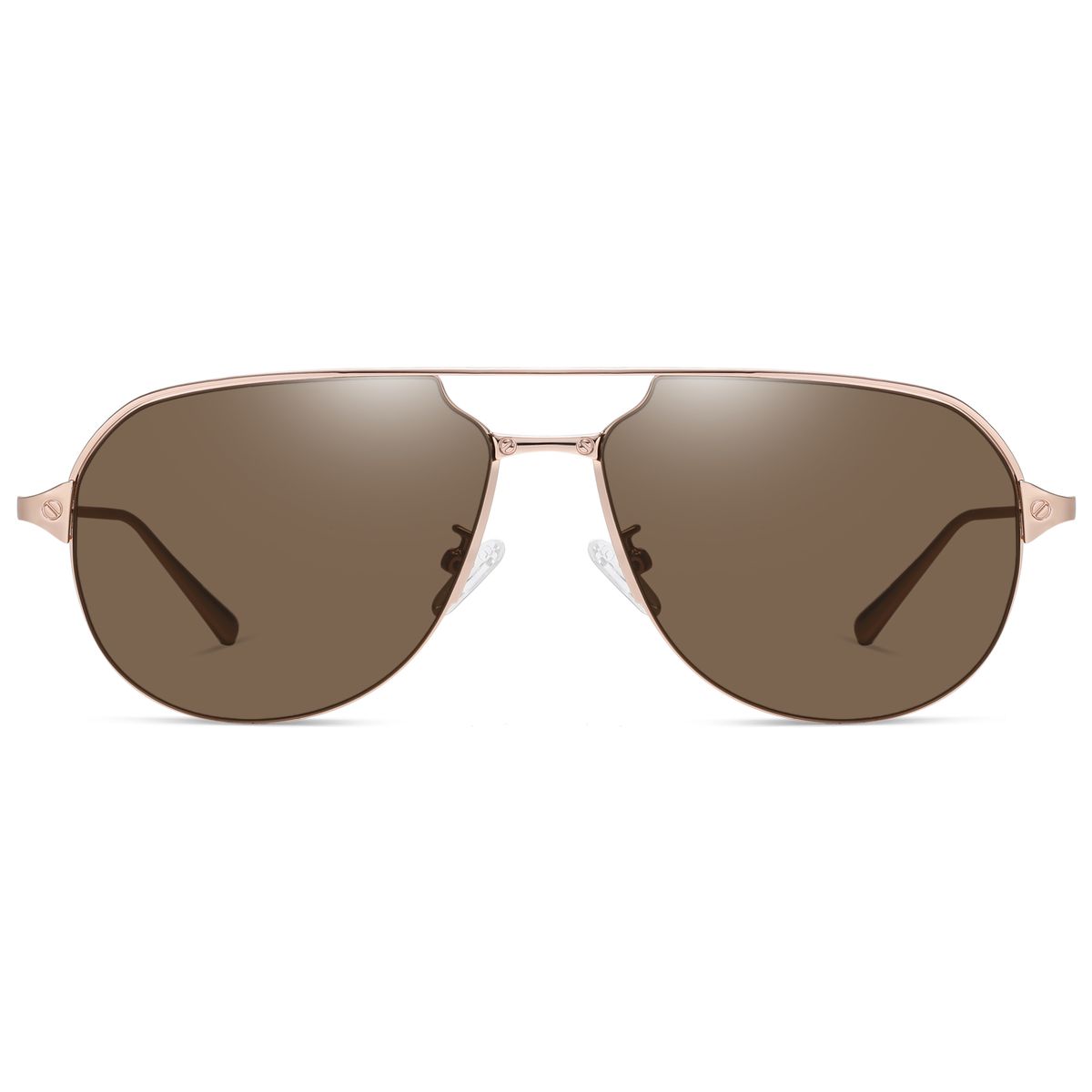 Men's Polarized Aviator Sunglasses Nylon Lens Metal Frames