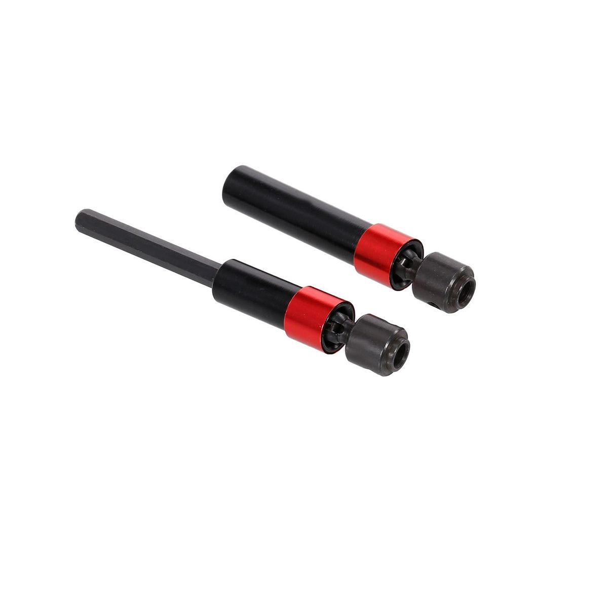 RC Car Front and Rear Bridge Axle Transmission Bridge with Differential 2pcs Metal Drive Shafts for 1/10 RC Crawler Axial SCX10 II 90046 90047