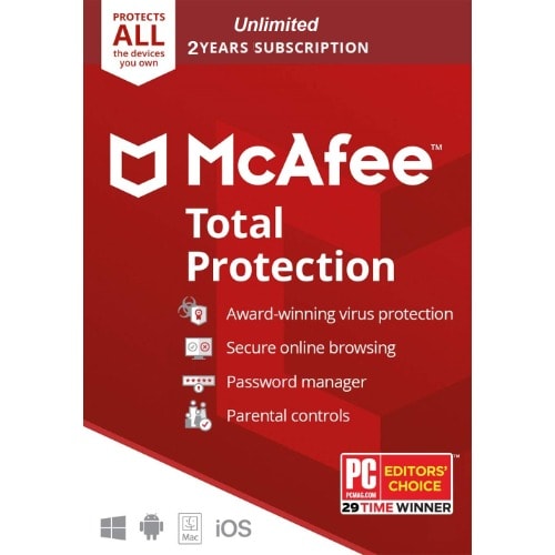 LiveSafe 2021 Antivirus - Unlimited Devices - 2 Years Subscription Edition