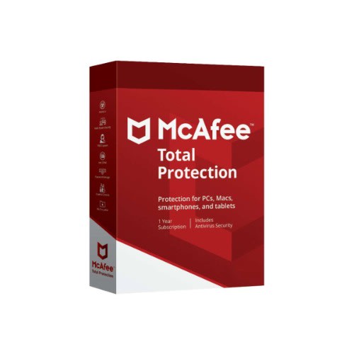Mcafee Total Protection 2022 Activation License For 1Piece-1 Year