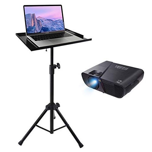 Universal Projector Tripod Stand and Laptop