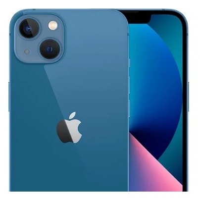 iPhone 13 - 6.1" - Single Sim - 128GB ROM - 4GB RAM  - iOS 15 - 3240mAh - Blue + Powerbank