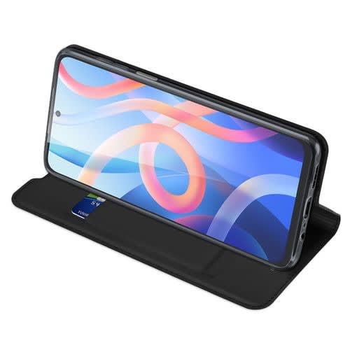 Xiaomi Redmi Note 11 Pro 4g Leather Flip Case - Black