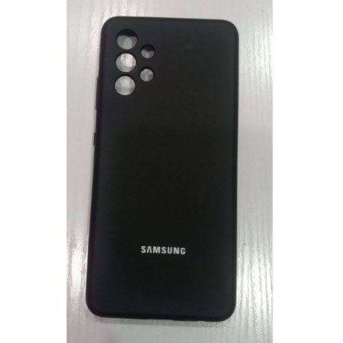 Silicone Back Case For Samsung Galaxy A32 - Black