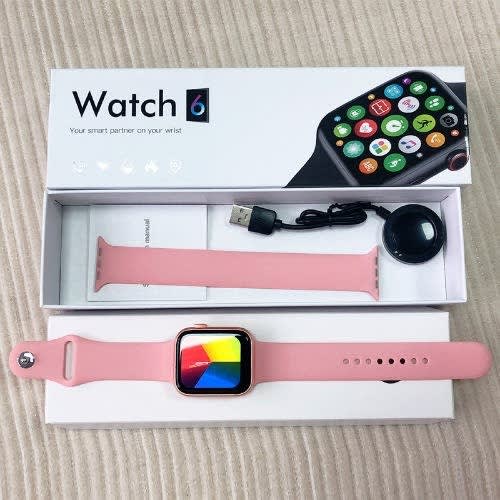 X16 Watch6 Smart Watch Support Bluetooth Call - Pink
