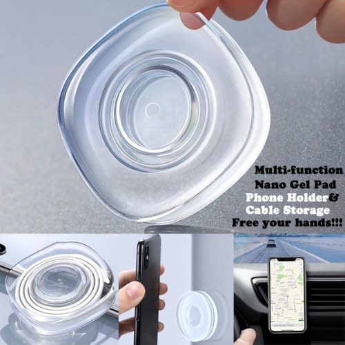 Nano Sticky Pad Phone Holder