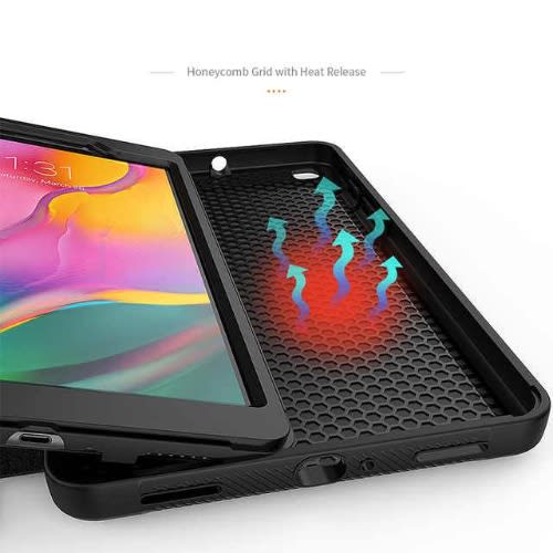 Rugged Full Body Leather Shockproof With  Magnetic Stand Pencil Holder Case For Ipad 10.2