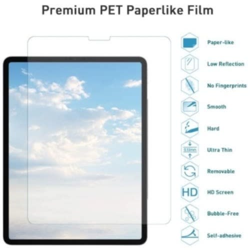 Tempered Glass Screen Protector For iPad Pro 12.9