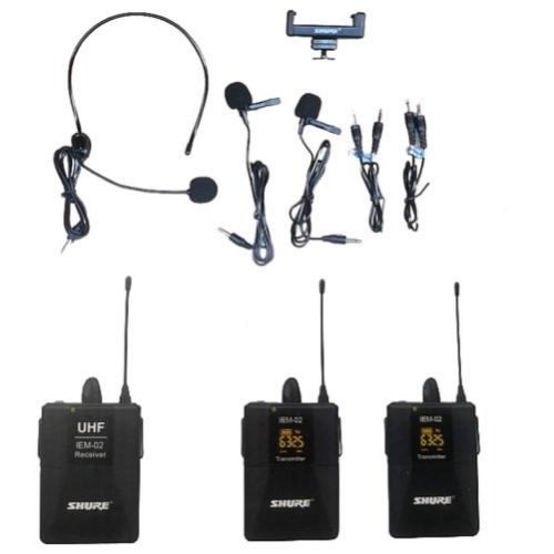 Wireless Lapel Microphone For Camera, Phone, Computer And Sound Systems. 2 Lapel Wit