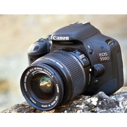 550d Dslr Camera With 18 To 55mm Lens