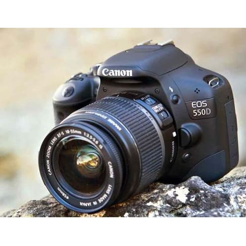 Eos 550d Dslr Camera With 18 To 55mm Lens
