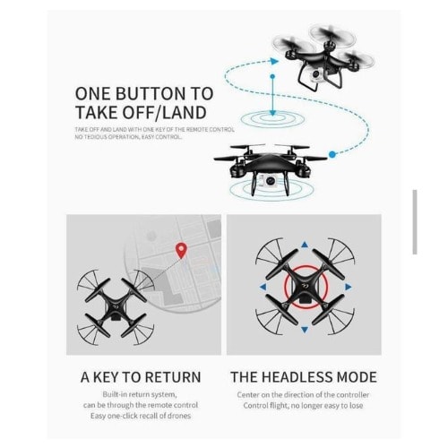 Rc 4k 4g Hd Wifi Fpv Long Fly Drone With 2 Batteries Quadcopters Wide Range Drones