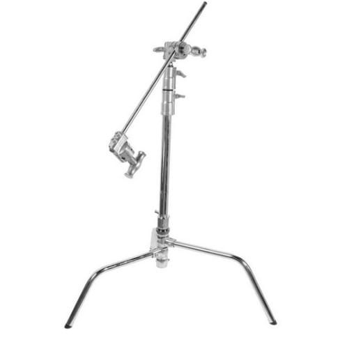 Heavy Duty Photography Studio Strobe Light C Stand + Boom Arm