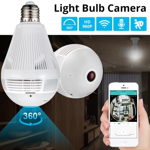 Smart Wireless Spy Camera Bulb