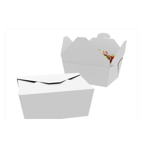 Paper Lunch Box For General Takeout Food & Snacks - 25pieces
