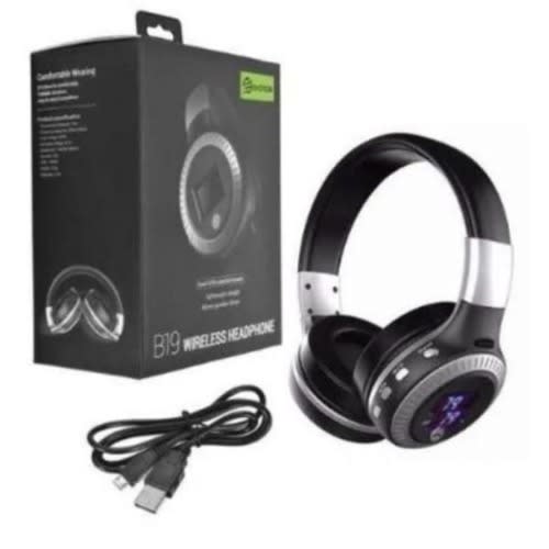 Zealot B19 Wireless Bluetooth Headphone With Lcd Display