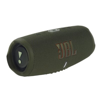 Charge 5 Portable Waterproof Speaker With Deep Bass - Green