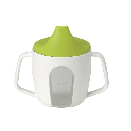 BOrja Training Beaker - 200ml - Cream/Green