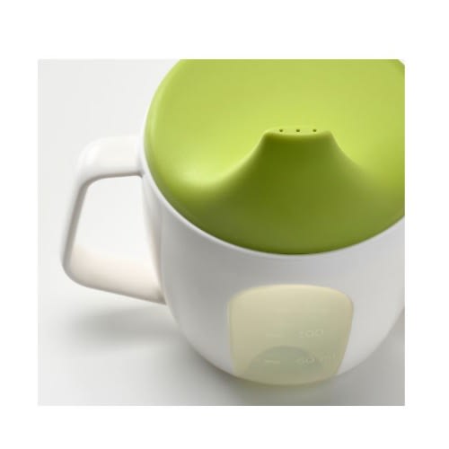 BOrja Training Beaker - 200ml - Cream/Green