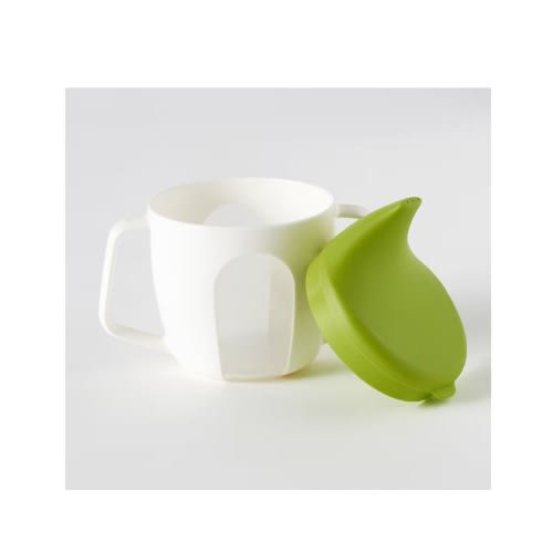 BOrja Training Beaker - 200ml - Cream/Green